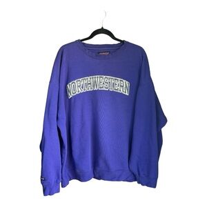 VTG Jansport Northwestern University Sweatshirt Size XXL